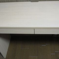 ニッセン スリムパソコンデスク 150×45×75cm 引き出し付きの画像
