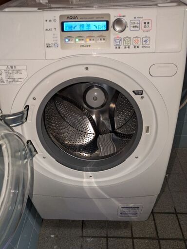 AQUAドラム式洗濯機(^^)(AQW-DJ6100L)