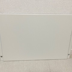 無印良品　スチールユニットシェルフ　バックパネル小　ライトグレー　56cmの画像