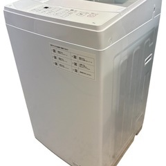 NO.2231【2023年製】美品 ニトリ 全自動電気洗濯機 NT60L1WH 6kg 家電 中古