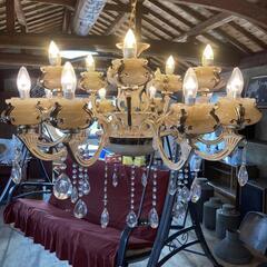 シャンデリア　豪華な15灯 美品