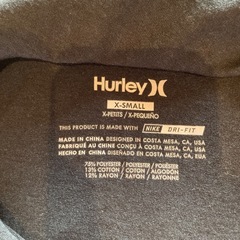 Hurley Dri-FIT 長袖スポーツウェア　X-Smallの画像