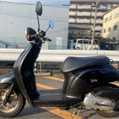 【レンタルサービス好評受付中】ホンダ トゥデイ AF61 ブラック キャブ車【ご成約でヘルメットプレゼント🎁】の画像