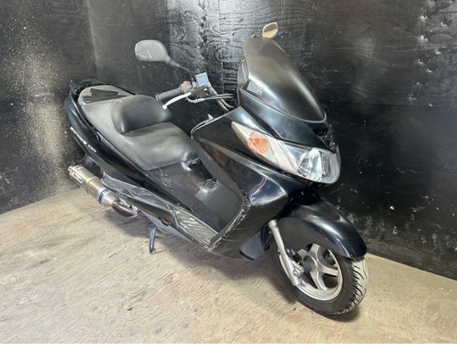 ★支払い総額3.8万円★定休日なし！関東圏内即日配送可能♪スズキ スカイウェイブ250 CJ43A 社外マフラー！激安ビッグ！