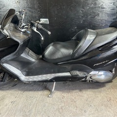 ★支払総額5.8万円★ 激安車、バイクショップ！お気軽にお問い合わせください！！07022802H ホンダ フォルツァX 黒 MF08 社外マフラー！ LEDヘッドライトライト！ 社外リアサス！の画像