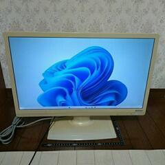 [引取者決定]PCモニター LCD-MF242EWR
