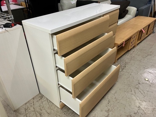 I2503-022 4段チェスト 中古美品