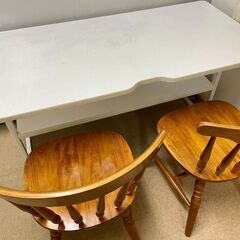 机 学習机 作業用机　３セットの画像