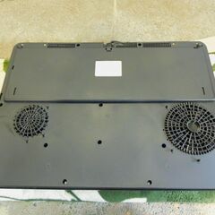IRISOHYAMA アイリスオーヤマ 2口IHコンロ IHクッキングヒーター IHK-WKT22-B 台付きの画像