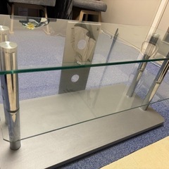 テレビ台(強化ガラス)