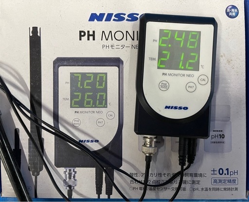 NISSOニッソーphモニター　温度表示 Amazon.co.jp: ニッソー PHモニター NEO 1W : ペット用品