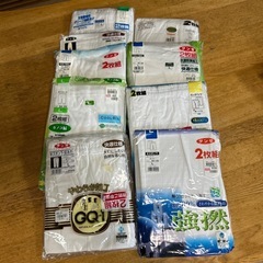 【新品】紳士服+肌着　の画像