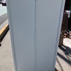 スマイル 木扉 スチールロッカー ３連３人用の画像