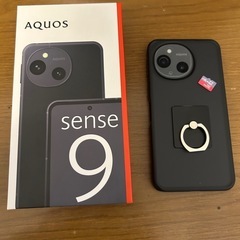 【美品、付属品多数】AQUOS sense9 128GB ブラッ...