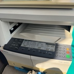 京セラ　KM-1620 デジタル複写機トナー付きA3の画像