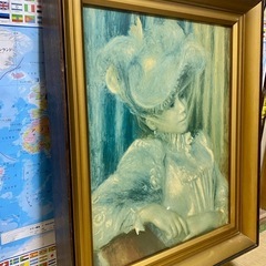 帽子の女 Woman with a Hat ピエール=オーギュスト・ルノワール作品 油彩画 コレクションの画像