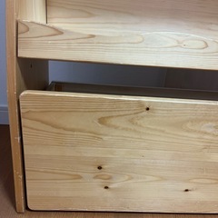 子ども　本棚　おもちゃ入れ　の画像