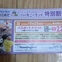 ハーモニーランド特別割り引き券　等セットの画像