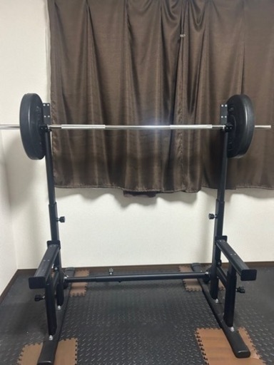 筋トレ　ホームジム　一式　フルセット　ベンチプレス　ダンベル　インクラインベンチ　ジョイントマット