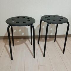 IKEAの丸椅子 4脚