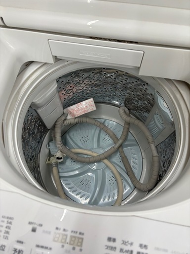 TOSHIBA 東芝　8kg洗濯機　美品　動作品