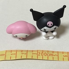 サンリオ マイメロ クロミ 置物 フィギュアの画像
