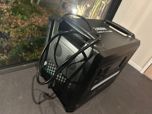 ポータブル電源＋太陽光パネル２枚