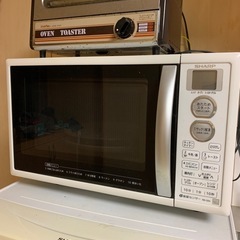シャープ電子レンジ　オーブン機能付き【3月中旬まで】