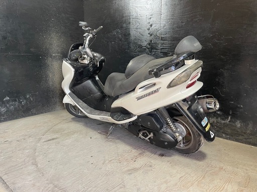 ★支払総額5.2万円★定休日なし！！いつでも現車可能！ ヤマハマジェスティ125FI 白 4ストインジェクション！ 社外ハンドル！ 社外ミラー！ 関東圏内即日配送！