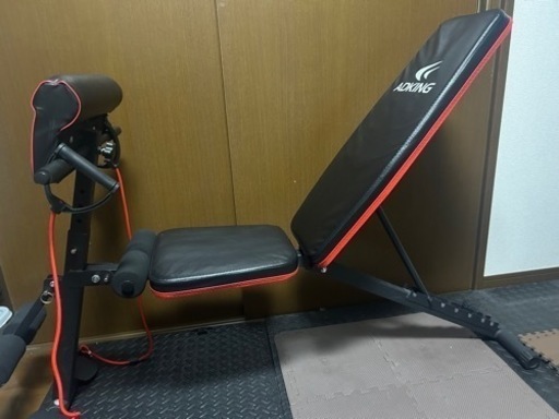 筋トレ　ホームジム　一式　フルセット　ベンチプレス　ダンベル　インクラインベンチ　ジョイントマット 