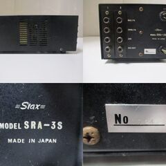 G∝6 ヘッドフォンアンプ Stax SRA-3S スタックス 検：オーディオ機器 アンプ ヘッドフォンアンプの画像