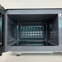 【YAMADA】ヤマダホールディングス 電子レンジ YMW-ST17J1 2024年製 ブラック 単機能 動作確認済 フラットテーブル 生活家電 美品 Y1028の画像