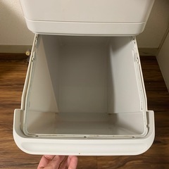ゴミ箱　60L　上段33L　下段27L　ニトリ　スリム分別ペール2段　　　　 の画像