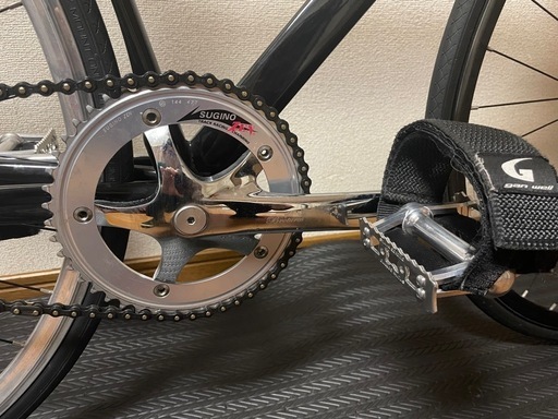 ピストバイク　LEADER　722　高価パーツ多数　スギノ禅×TOMSON×MICHE　　　　　サイズ530mm