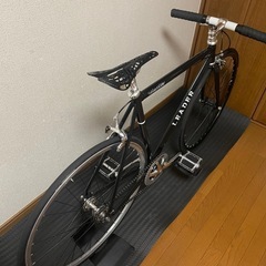 ピストバイク　LEADER　722　高価パーツ多数　スギノ禅×TOMSON×MICHE　　　　　サイズ530mmの画像
