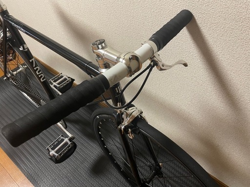 ピストバイク　LEADER　722　高価パーツ多数　スギノ禅×TOMSON×MICHE　　　　　サイズ530mm