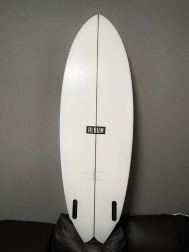 美品　ALBUM サーフボード Twinsman 5'5 アルバム