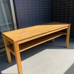 無印良品 MUJI 木製ベンチ　オーク材  