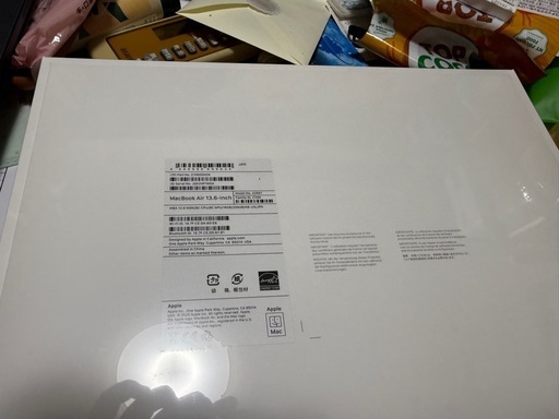 【新品・未開封】【MacBook Airミッドナイト13インチ 16GB 256GB】
