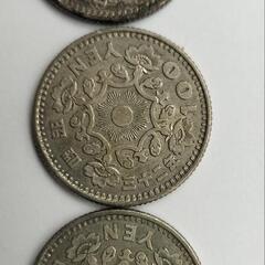 鳳凰 オリンピック 100円銀貨の画像