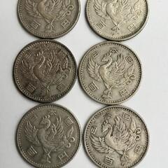 鳳凰 オリンピック 100円銀貨の画像