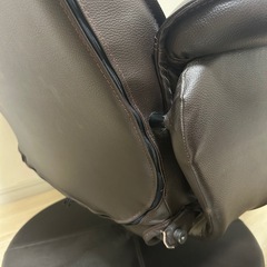 オットマン付リクライニングチェアの画像