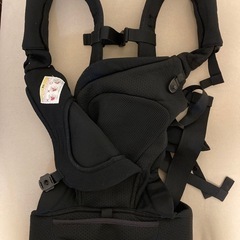 【良品】Aprica(アップリカ) 抱っこ紐 ブラック　コアラ メッシュプラスの画像