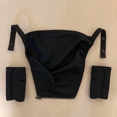 【良品】Aprica(アップリカ) 抱っこ紐 ブラック　コアラ メッシュプラスの画像