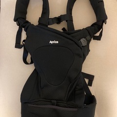 【良品】Aprica(アップリカ) 抱っこ紐 ブラック　コアラ メッシュプラスの画像