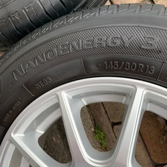 【取引中】美品✨夏タイヤTOYO145／80R 13（2022製造）の画像