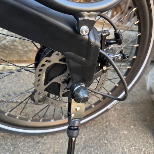 都内手渡し BESV PSF1 ゴールド 美品 リアキャリア 輪行バッグ付