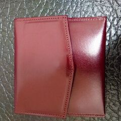 MIKIMOTO　ノベルティ　本革カードケースの画像