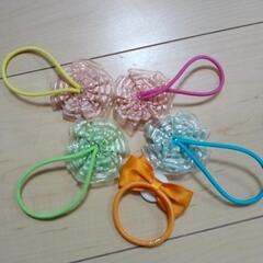 美品魔法使いプリキュア　ヘアゴムセットの画像