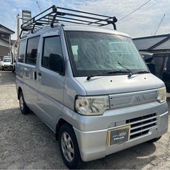 【支払総額10.8万円】激安軽バン h24年式ミニキャブバン 車検令和7年7月 タイベル交換済み 機関良好 即日納車ok！の画像